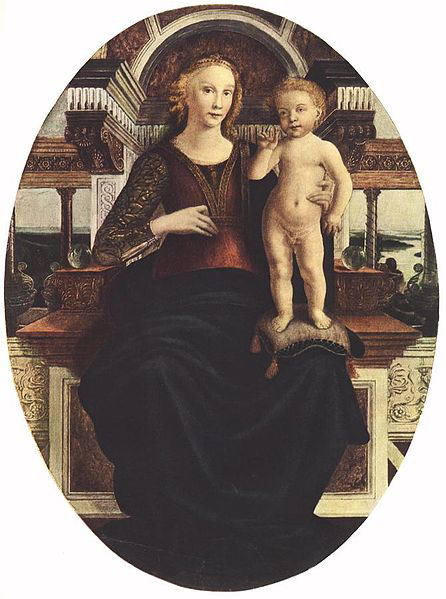 Piero Pollaiuolo Mary with the Child